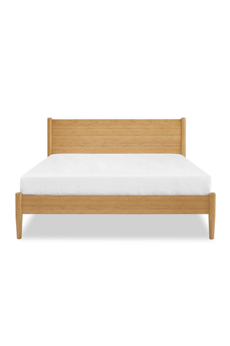 Retro-Inspired Bamboo Platform Bed | Greenington Ria | Oroatrade.com