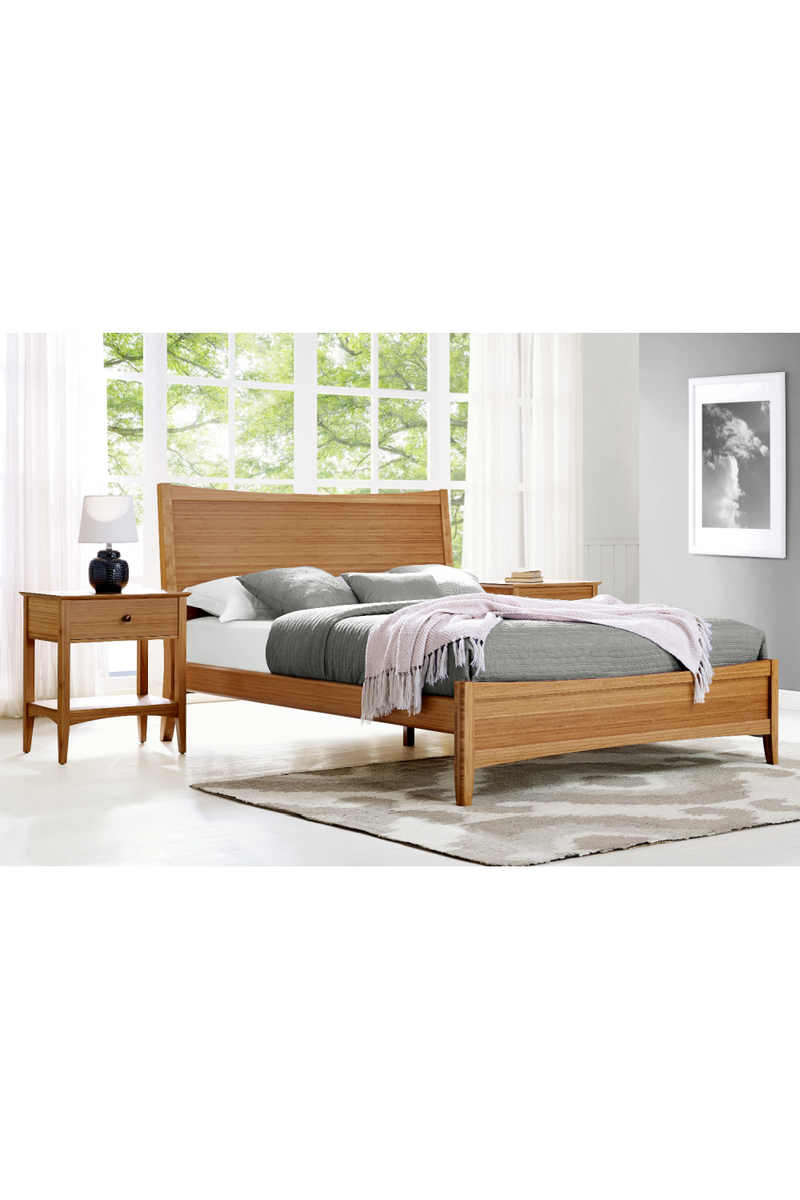 Bamboo Modern Platform Bed | Greenington Willow | Oroatrade.com