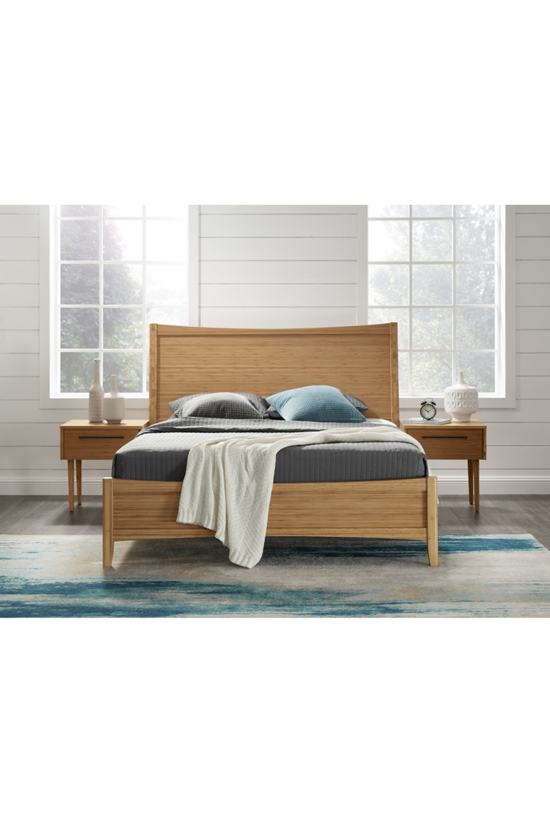 Bamboo Modern Platform Bed | Greenington Willow | Oroatrade.com