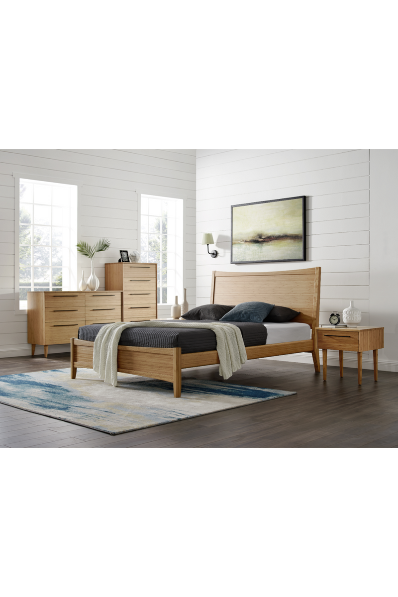 Bamboo Modern Platform Bed | Greenington Willow | Oroatrade.com