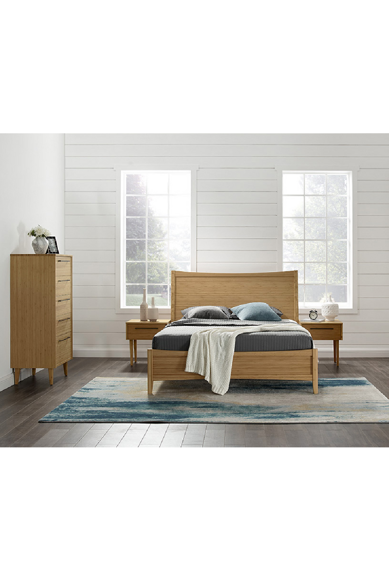 Bamboo Modern Platform Bed | Greenington Willow | Oroatrade.com