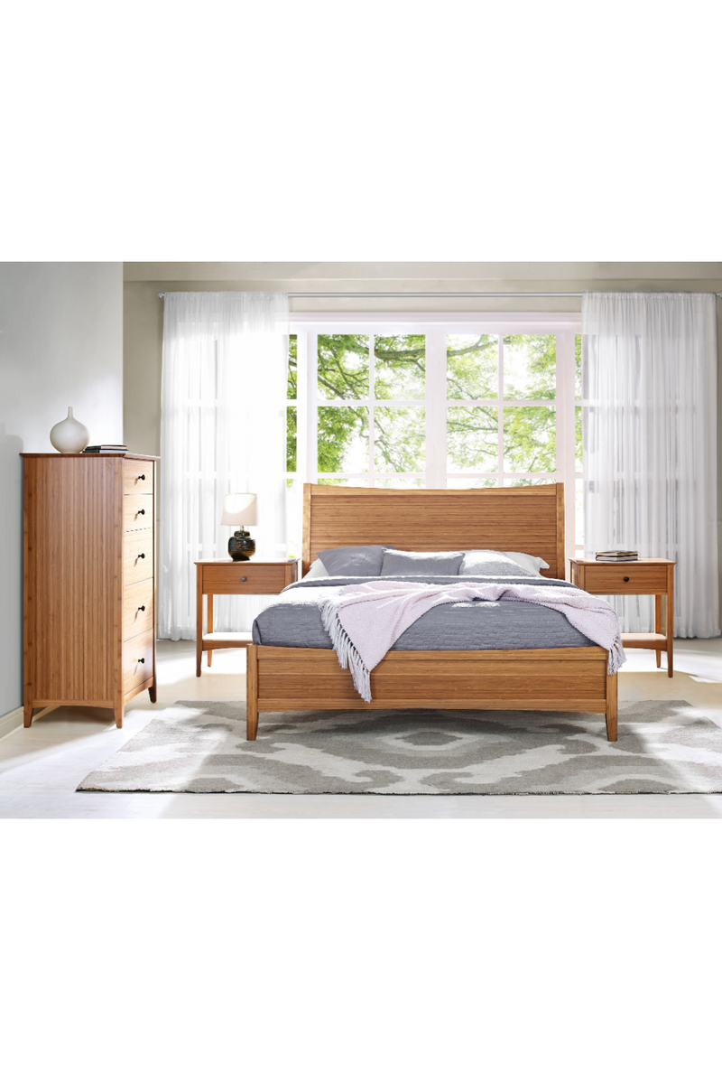 Bamboo Modern Platform Bed | Greenington Willow | Oroatrade.com