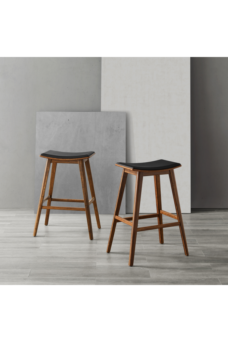 Exotic Bamboo Molded Counter Stools (2) | Greenington Terra |  Oroatrade.com