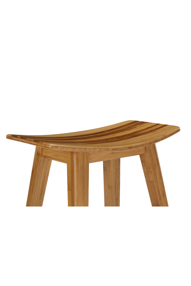 Caramelized Bamboo Counter Stools (2) | Greenington Tigris