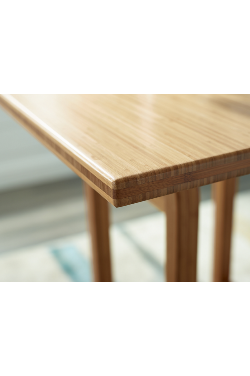 Bamboo Square Counter Table | Greenington Tulip | Oroatrade.com