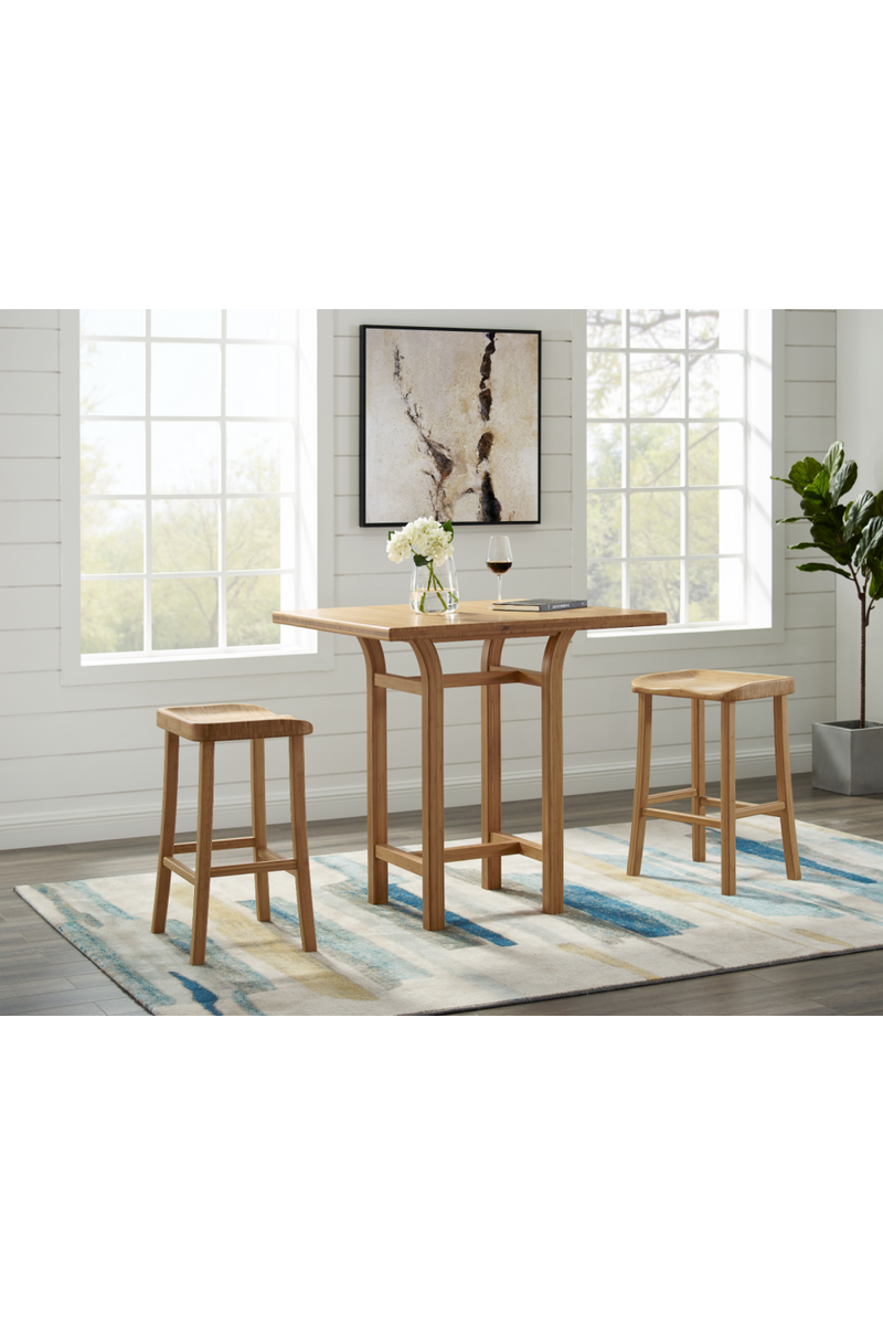 Bamboo Square Counter Table | Greenington Tulip | Oroatrade.com