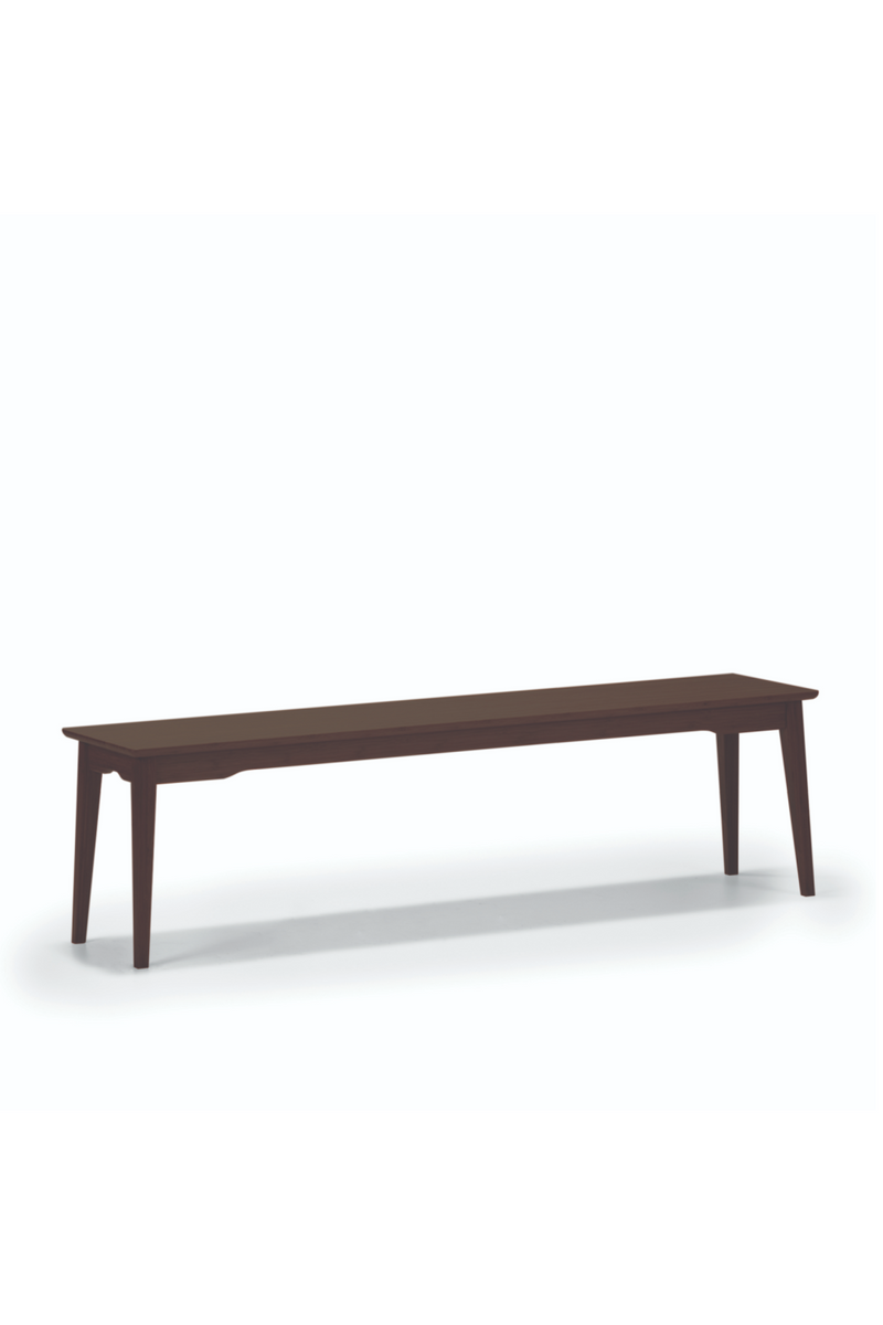 Scandinavian Bamboo Long Bench | Greenington Currant | Oroatrade.com 