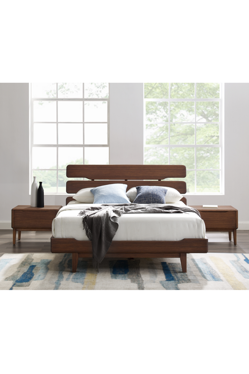 Scandinavian Platform Bed | Greenington Currant | Oroatrade.com