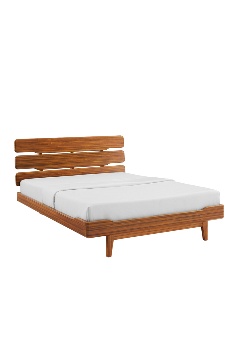 Bamboo Scandinavian Platform Bed | Greenington Currant | Oroatrade.com