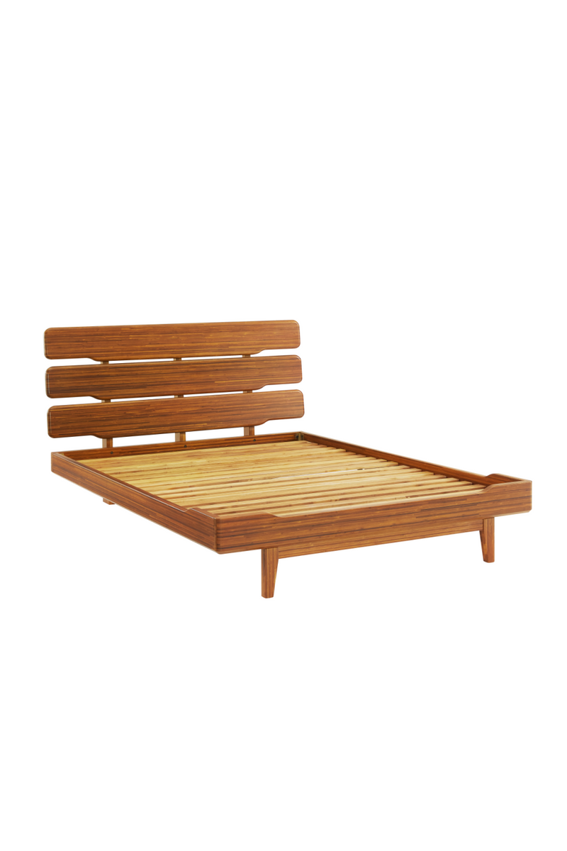 Bamboo Scandinavian Platform Bed | Greenington Currant | Oroatrade.com