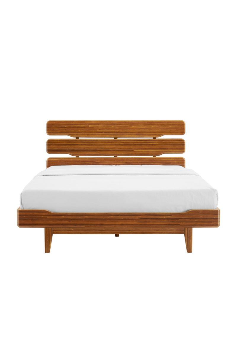 Bamboo Scandinavian Platform Bed | Greenington Currant | Oroatrade.com