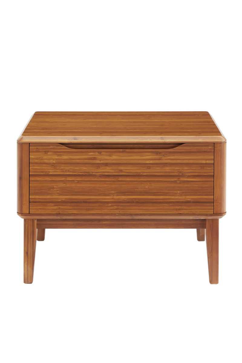 Solid Bamboo 1-Drawer Nightstand | Greenington Currant | Oroatrade.com