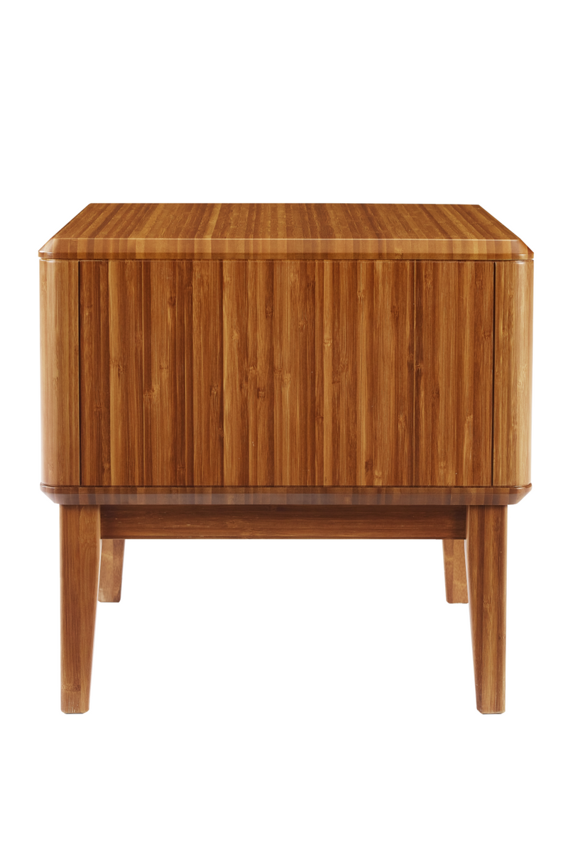 Solid Bamboo 1-Drawer Nightstand | Greenington Currant | Oroatrade.com