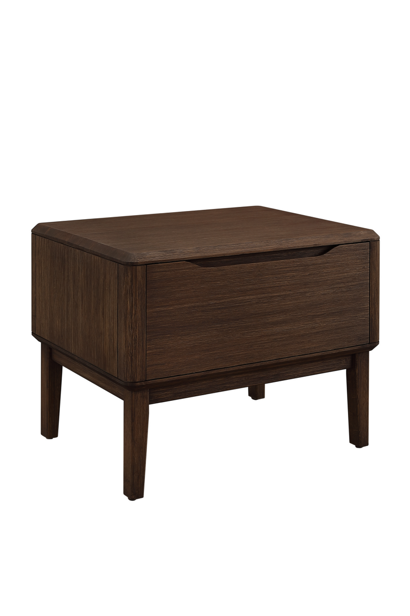 Solid Bamboo 1-Drawer Nightstand | Greenington Currant | Oroatrade.com