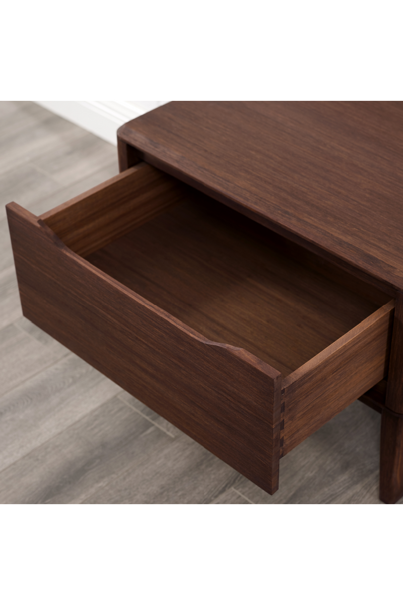 Solid Bamboo 1-Drawer Nightstand | Greenington Currant | Oroatrade.com