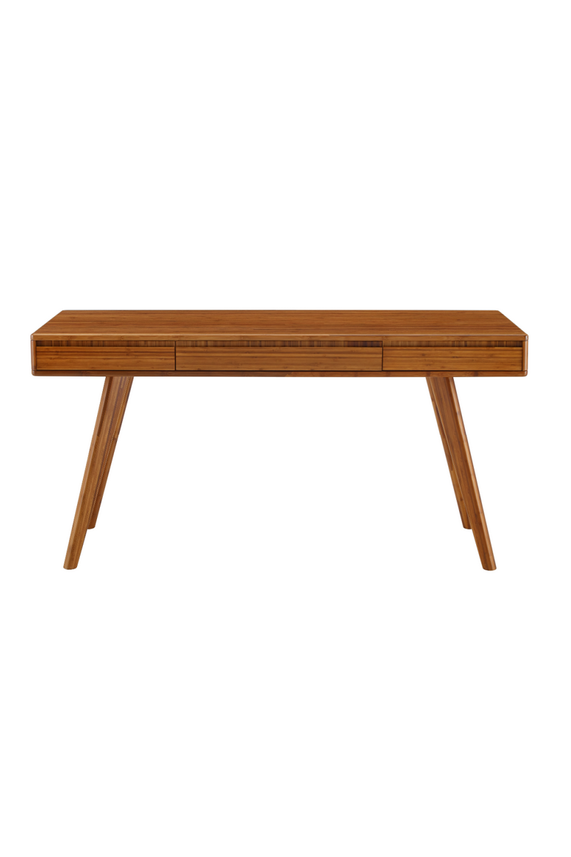 3-Drawer Bamboo Writing Desk | Greenington Currant | Oroatrade.com