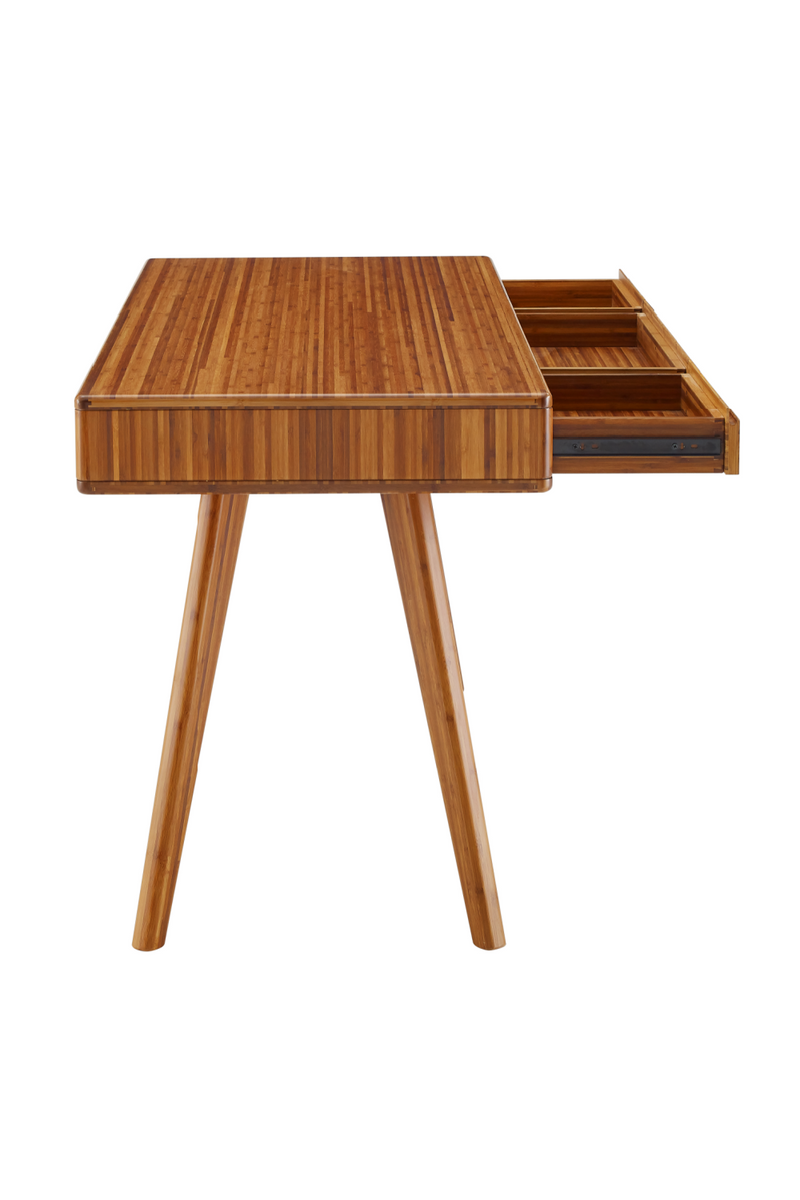 3-Drawer Bamboo Writing Desk | Greenington Currant | Oroatrade.com