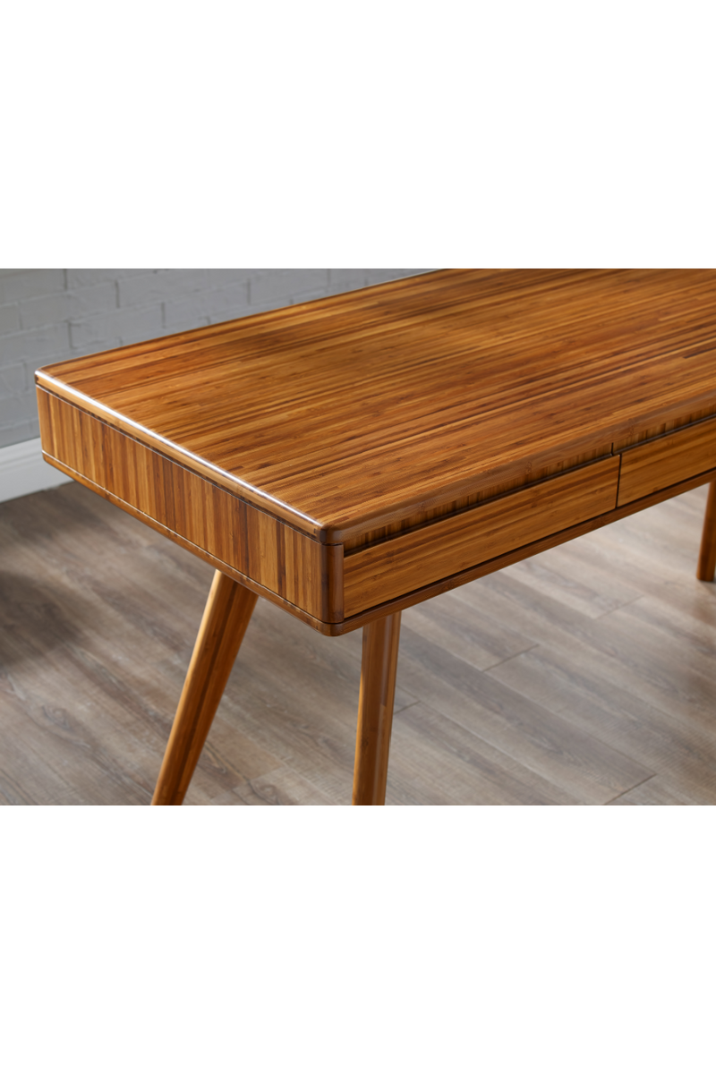 3-Drawer Bamboo Writing Desk | Greenington Currant | Oroatrade.com