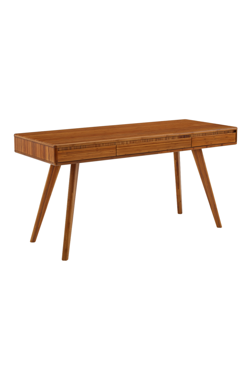 3-Drawer Bamboo Writing Desk | Greenington Currant | Oroatrade.com