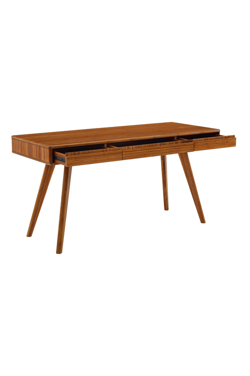 3-Drawer Bamboo Writing Desk | Greenington Currant | Oroatrade.com