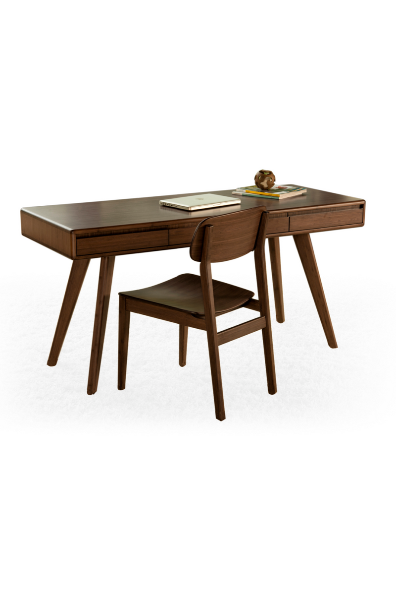 3-Drawer Bamboo Writing Desk | Greenington Currant | Oroatrade.com