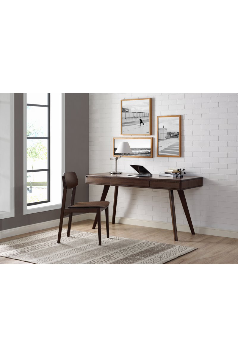 3-Drawer Bamboo Writing Desk | Greenington Currant | Oroatrade.com