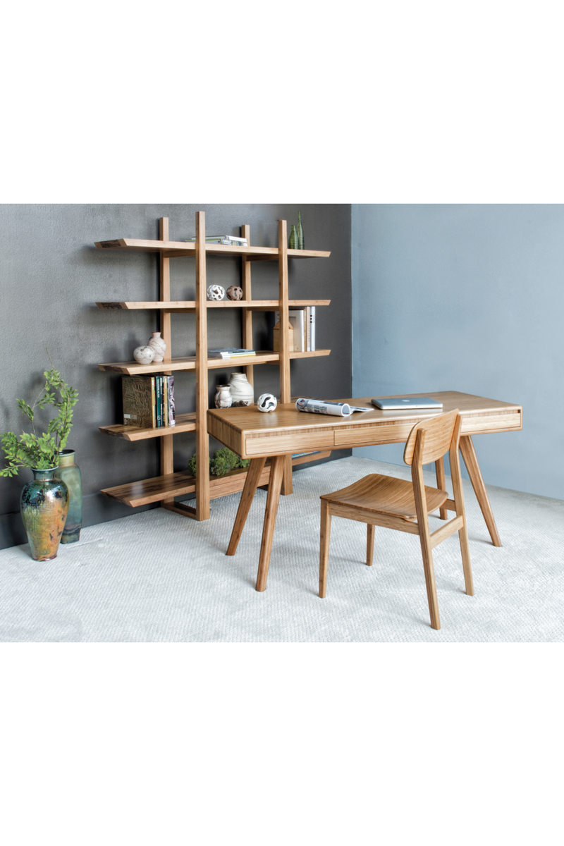 3-Drawer Bamboo Writing Desk | Greenington Currant | Oroatrade.com