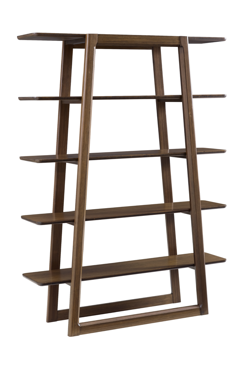 Bamboo Ladder Bookshelf | Greenington Currant | Oroatrade.com