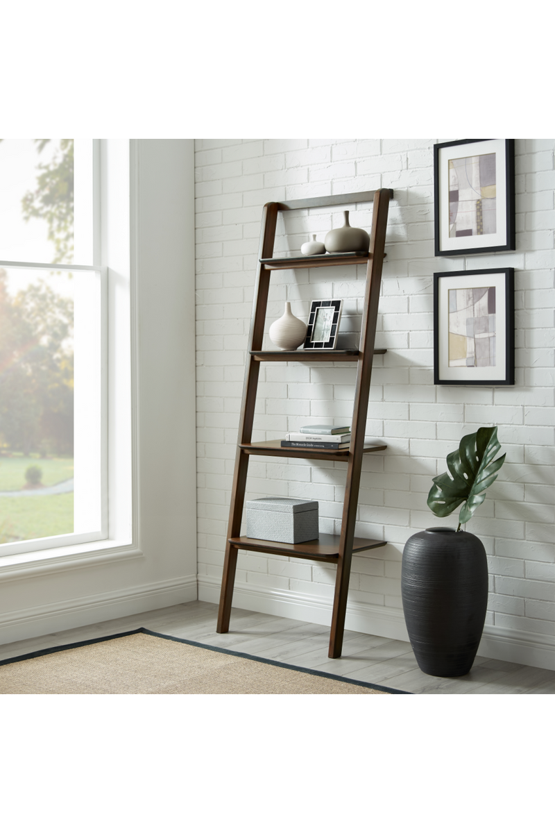 Bamboo Leaning Bookshelf | Greenington Currant | Oroatrade.com