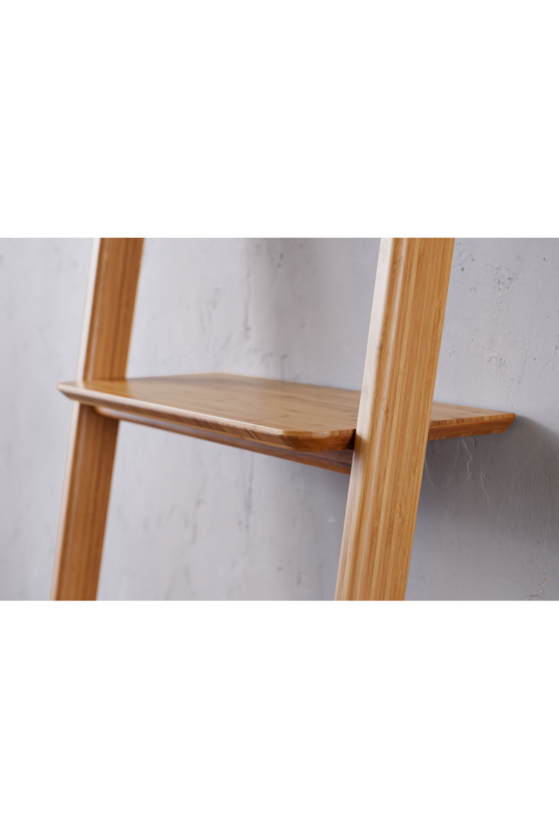 Bamboo Leaning Bookshelf | Greenington Currant | Oroatrade.com