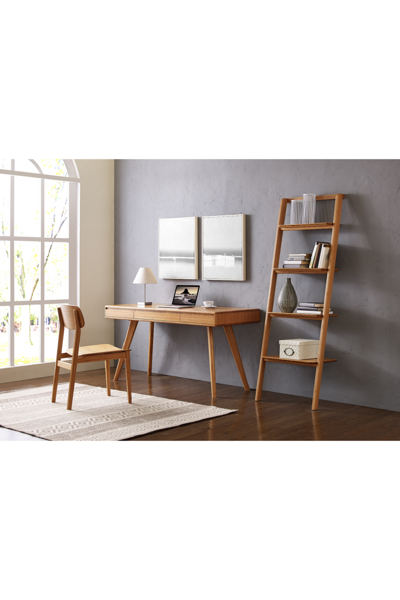 Bamboo Leaning Bookshelf | Greenington Currant | Oroatrade.com