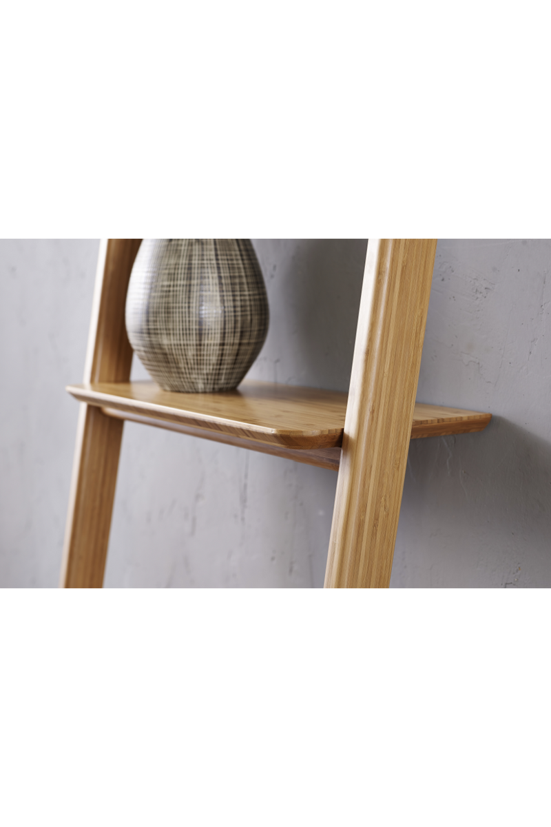 Bamboo Leaning Bookshelf | Greenington Currant | Oroatrade.com