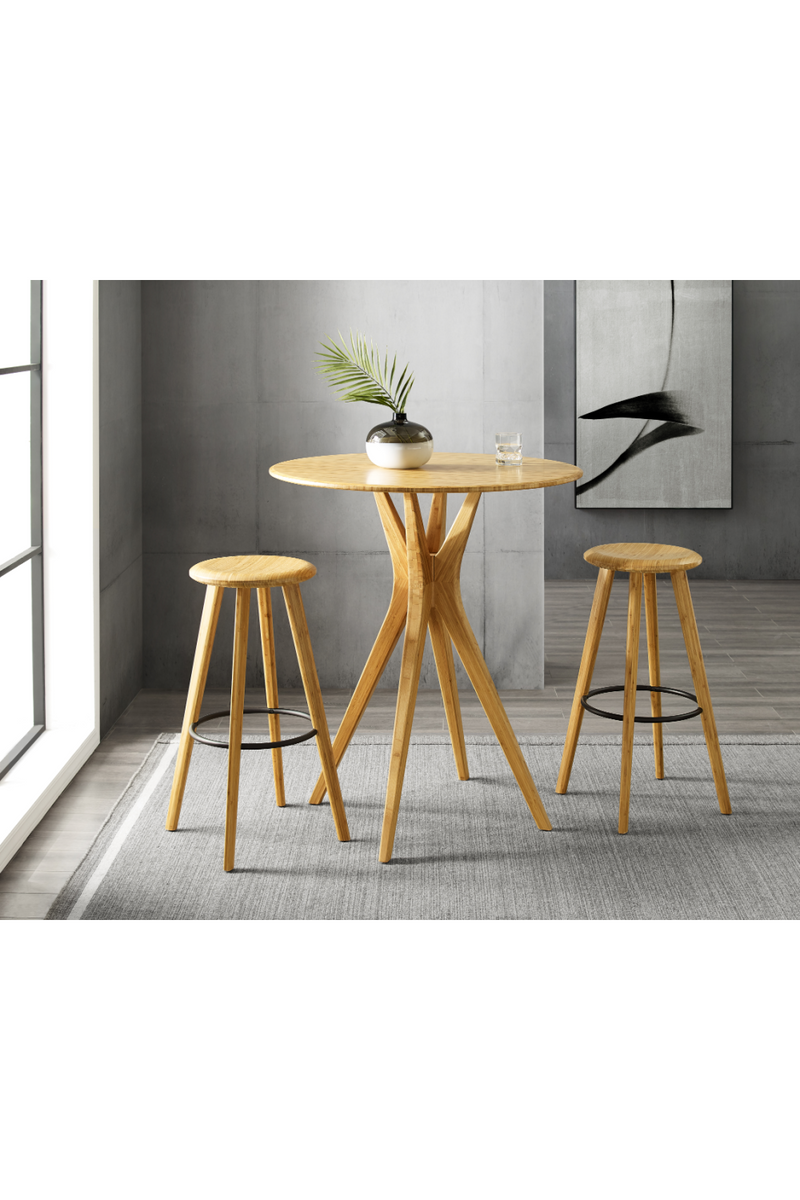 Caramelized Bamboo Bar Table | Greenington Mimosa | Oroatrade.com