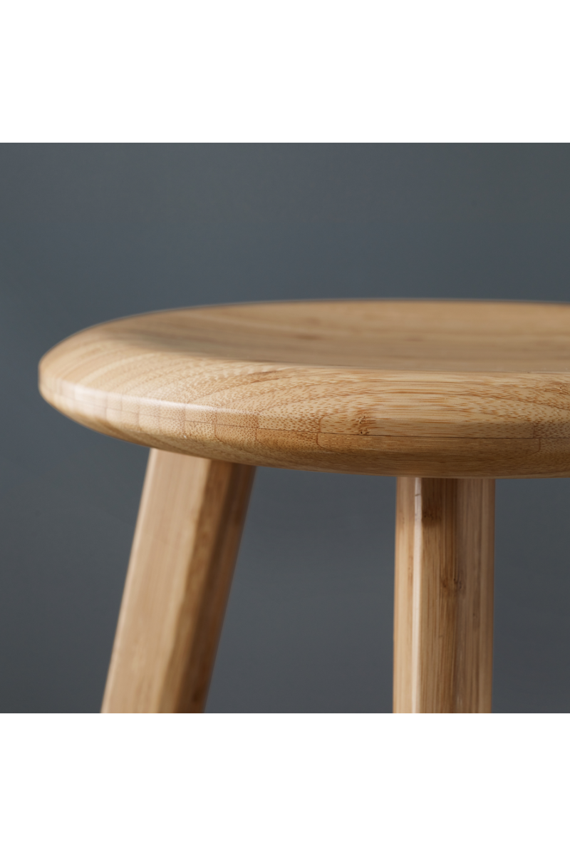 Natural Bamboo Bar Stools (2) | Greenington Mimosa | OROATRADE.COM