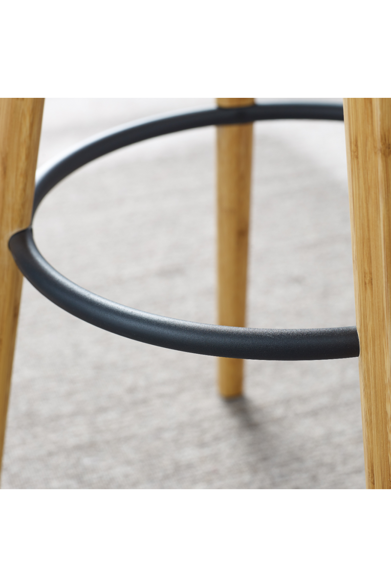 Natural Bamboo Bar Stools (2) | Greenington Mimosa | OROATRADE.COM