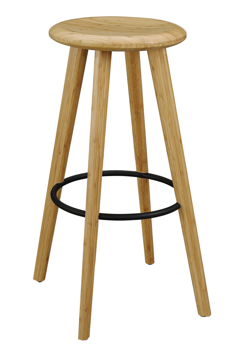 Natural Bamboo Bar Stools (2) | Greenington Mimosa | OROATRADE.COM