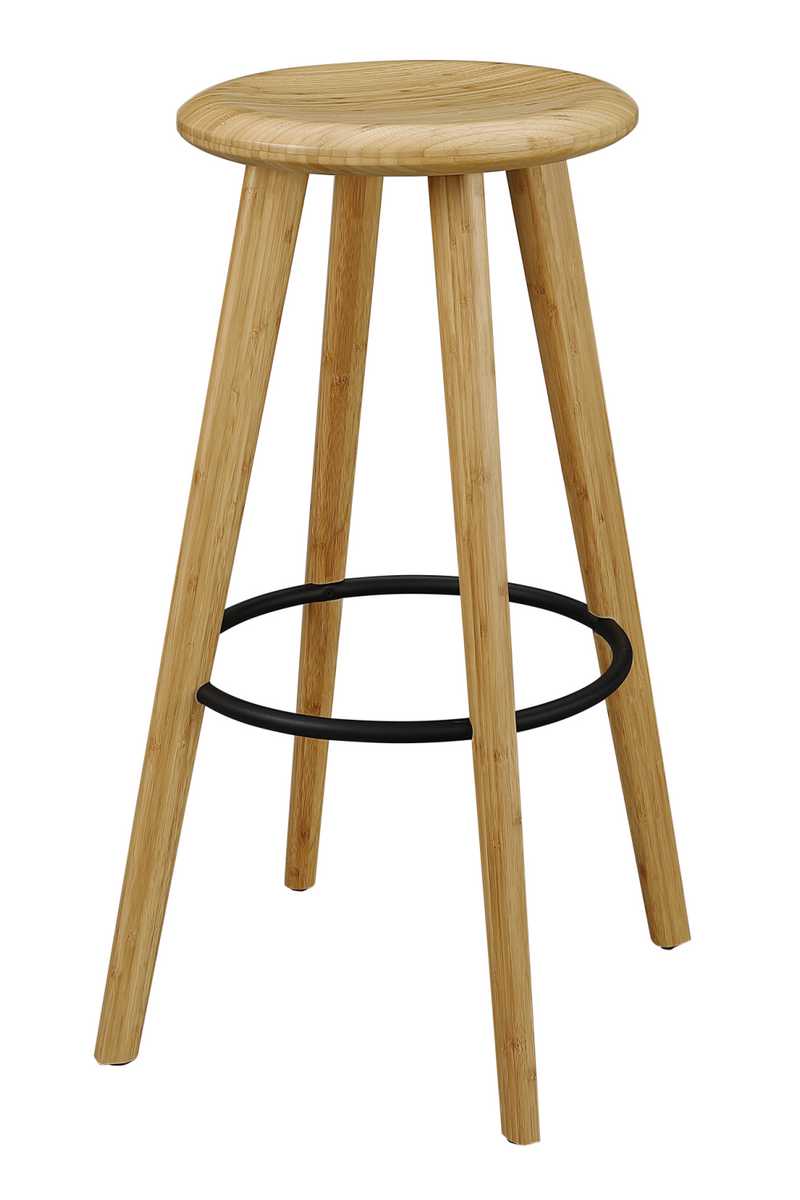 Natural Bamboo Bar Stools (2) | Greenington Mimosa | OROATRADE.COM