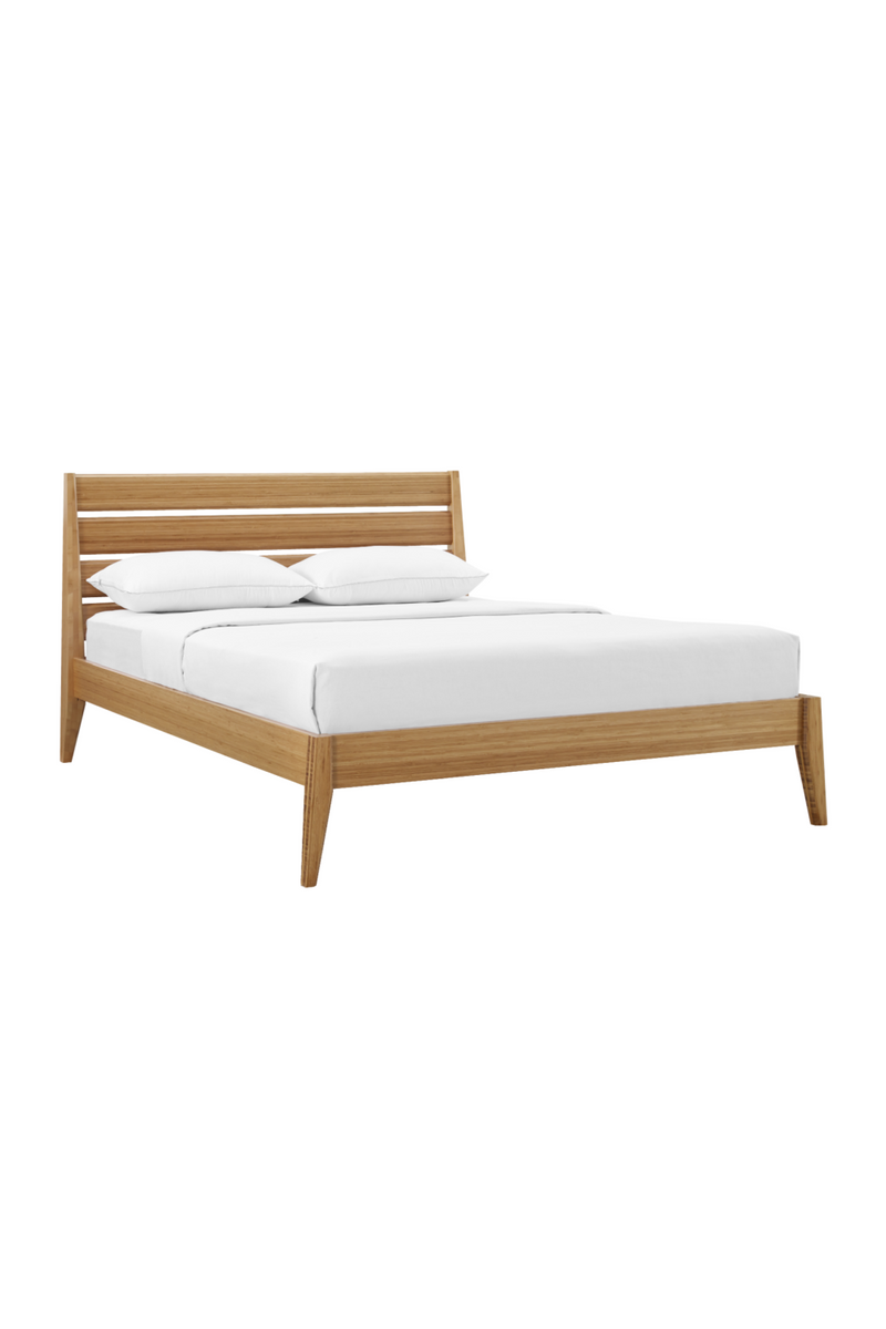 Beveled Bamboo Platform Bed | Greenington Sienna | Oroatrade.com