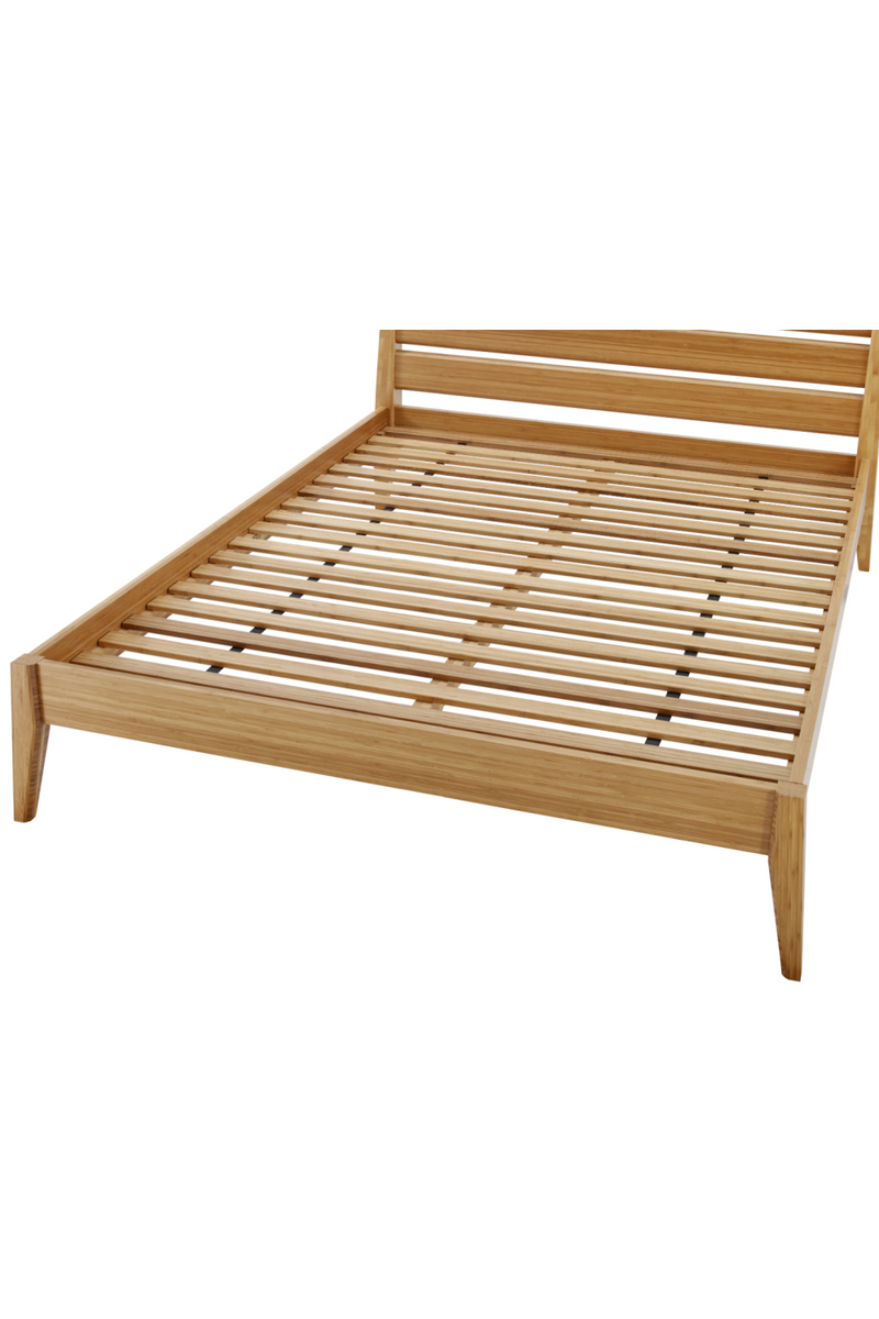 Beveled Bamboo Platform Bed | Greenington Sienna | Oroatrade.com