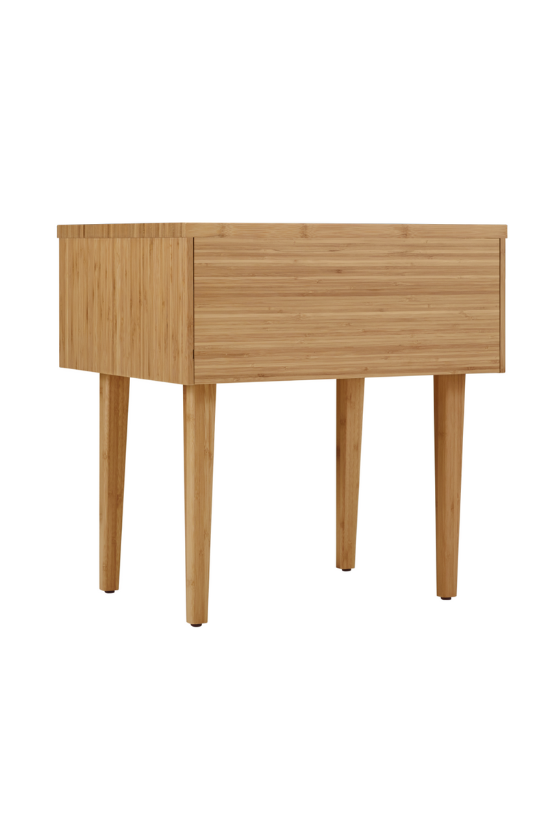 Beveled Bamboo 1-Drawer Nightstand | Greenington Sienna | Oroatrade.com 