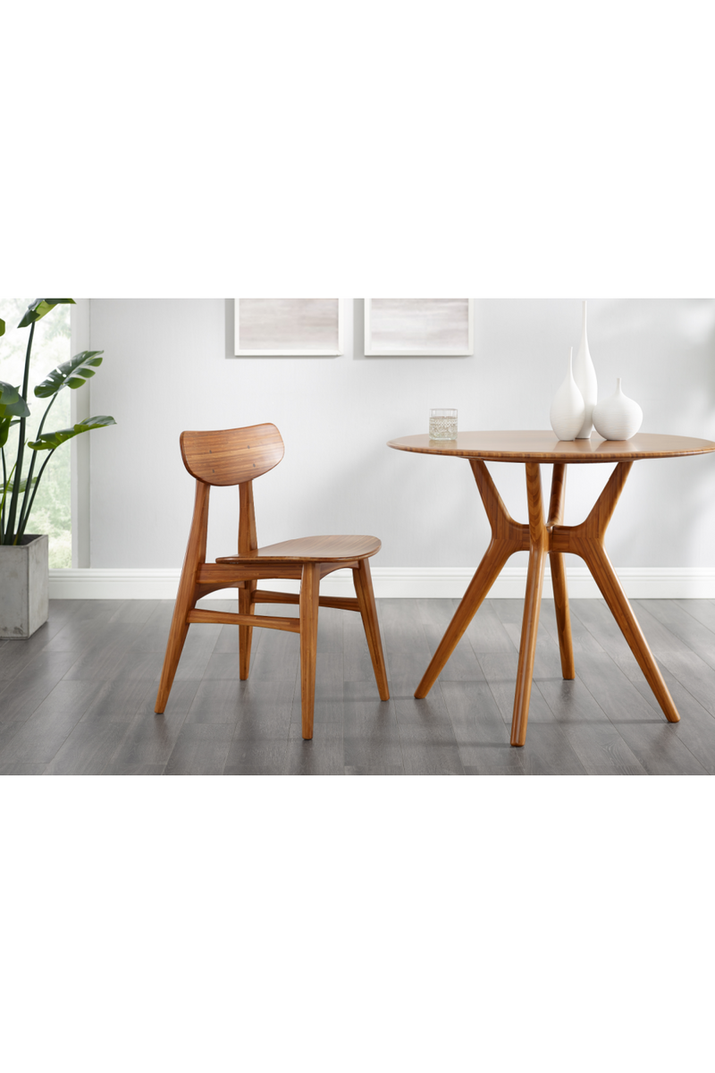 Modern Solid Bamboo Dining Table | Greenington Sitka | Oroatrade.com