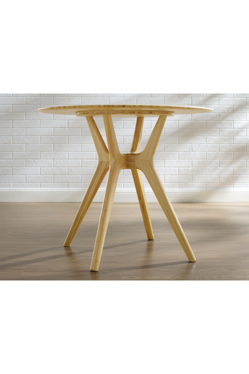 Modern Solid Bamboo Dining Table | Greenington Sitka | Oroatrade.com