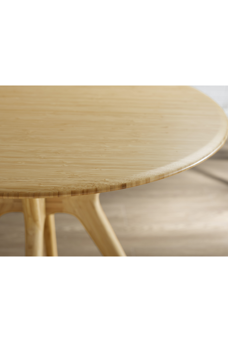 Modern Solid Bamboo Dining Table | Greenington Sitka | Oroatrade.com