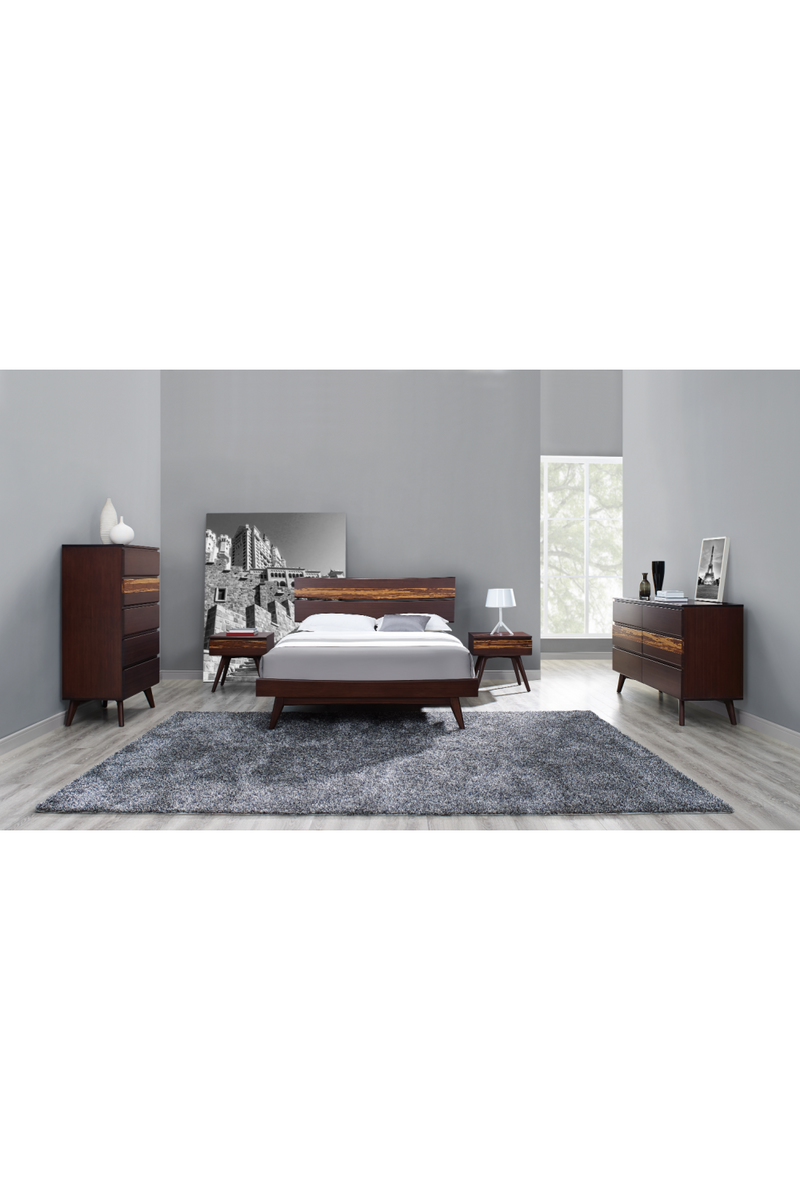 Solid Bamboo Platform Bed | Greenington Azara