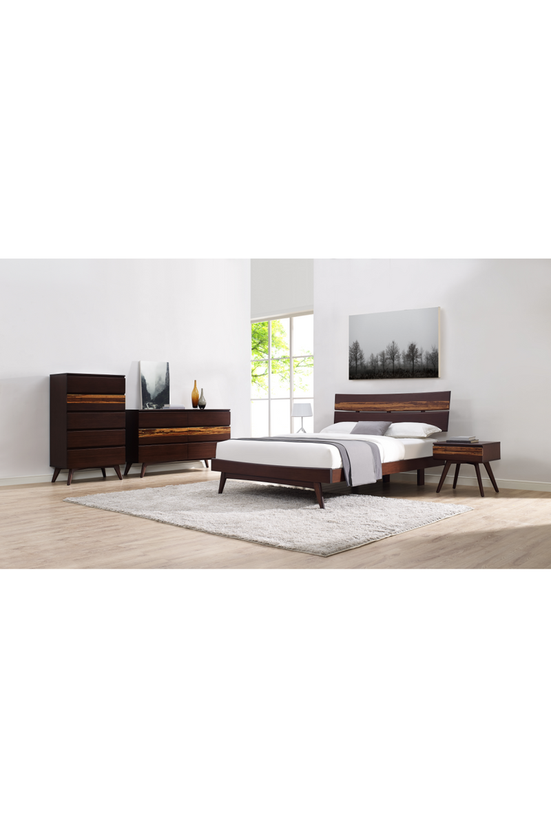 Solid Bamboo Platform Bed | Greenington Azara