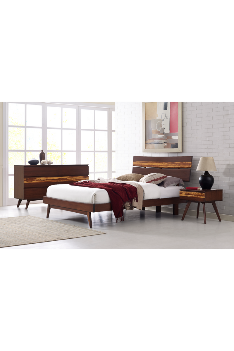 Solid Bamboo Platform Bed | Greenington Azara