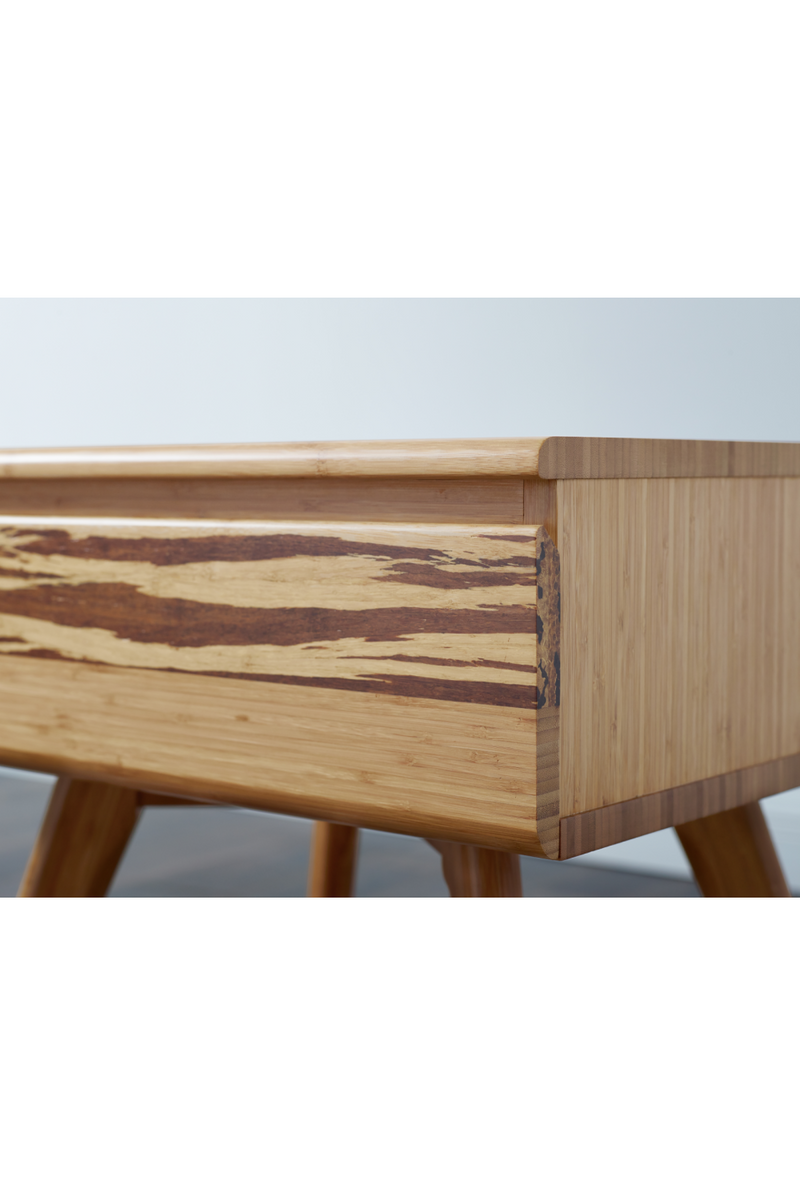 Tiger Bamboo 1-Drawer Nightstand | Greenington Azara | Oroatrade.com