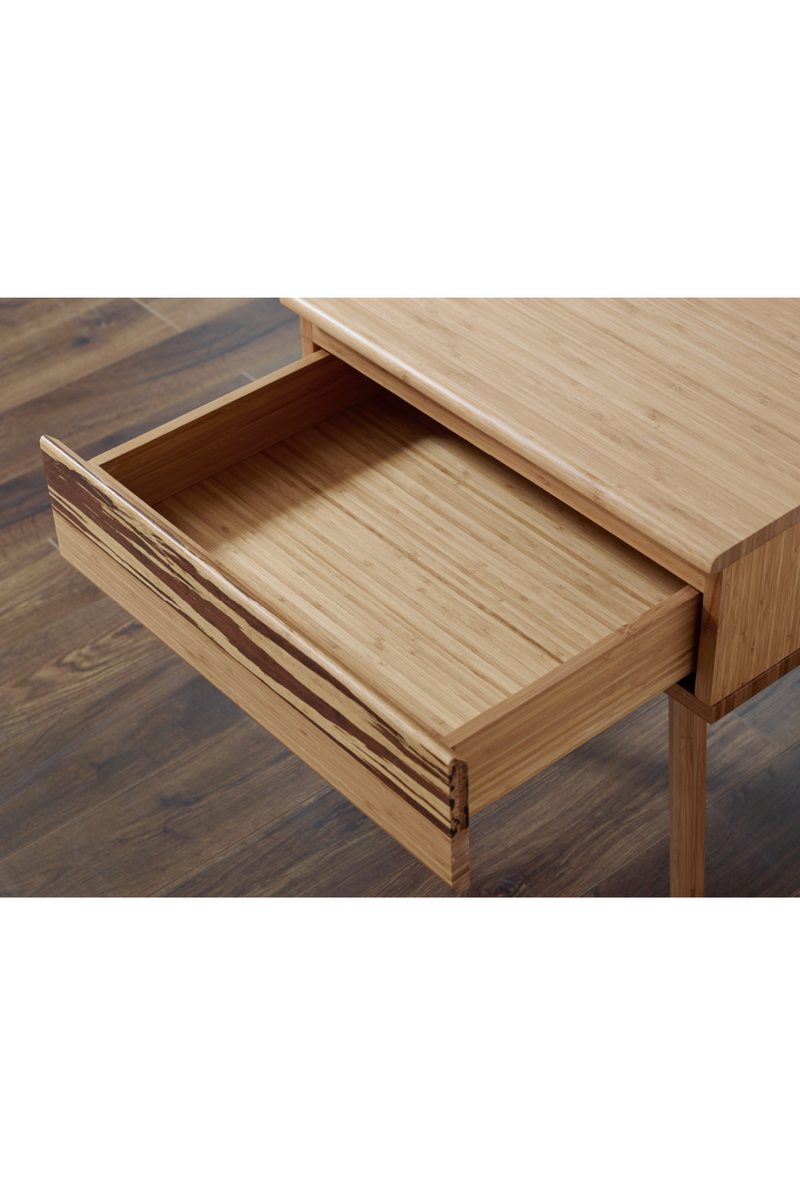 Tiger Bamboo 1-Drawer Nightstand | Greenington Azara | Oroatrade.com