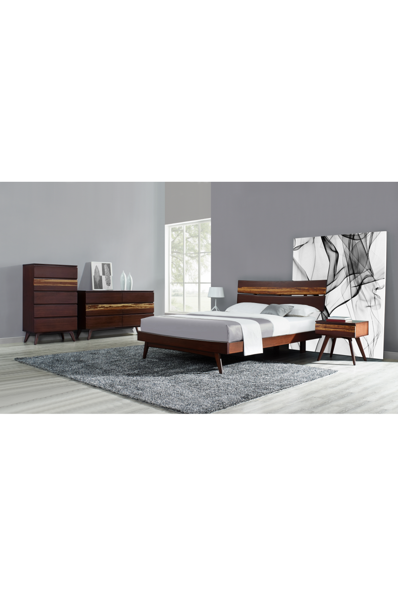 Tiger Bamboo 1-Drawer Nightstand | Greenington Azara | Oroatrade.com