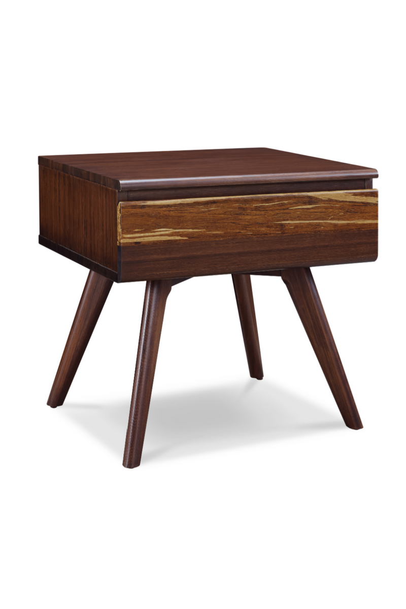 Tiger Bamboo 1-Drawer Nightstand | Greenington Azara | Oroatrade.com